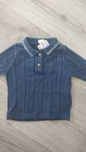 Nowa bluzka polo Sweterek H&M 68 kołnierzyk elegancki