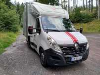 Renault Master, plandeka, 10 EP, bez odstępnego, ON+LPG