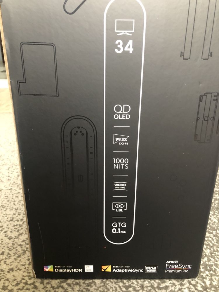 Ігровий Монітор Alienware AW3423DWF 34 дюйма