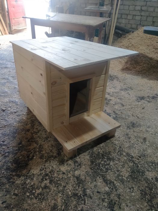 Буда для собаки утеплена