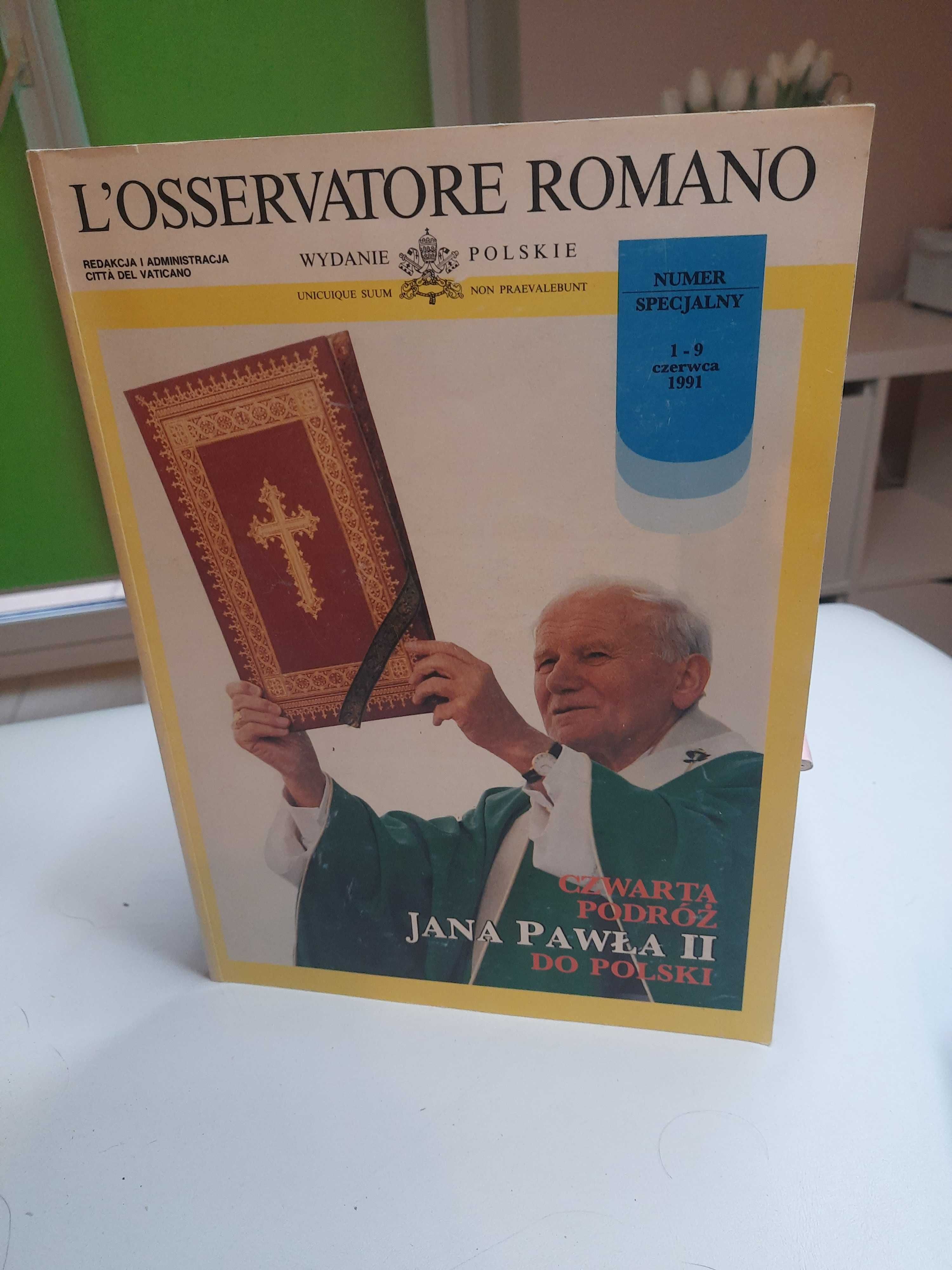 L'osservatore Romano wydanie polskie czerwiec 1991