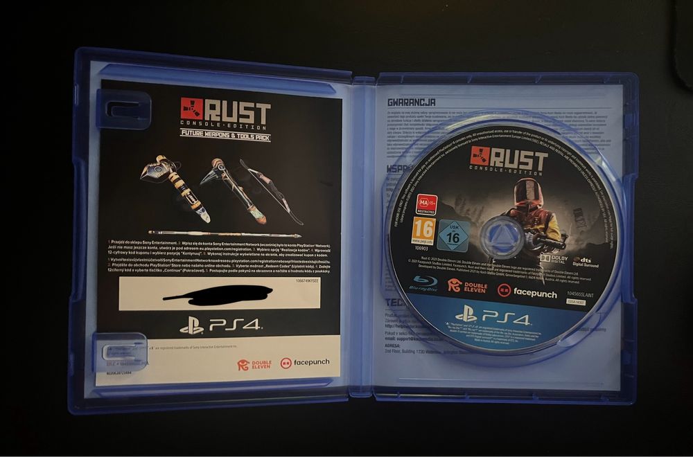 Rust PS4 Playstation 4