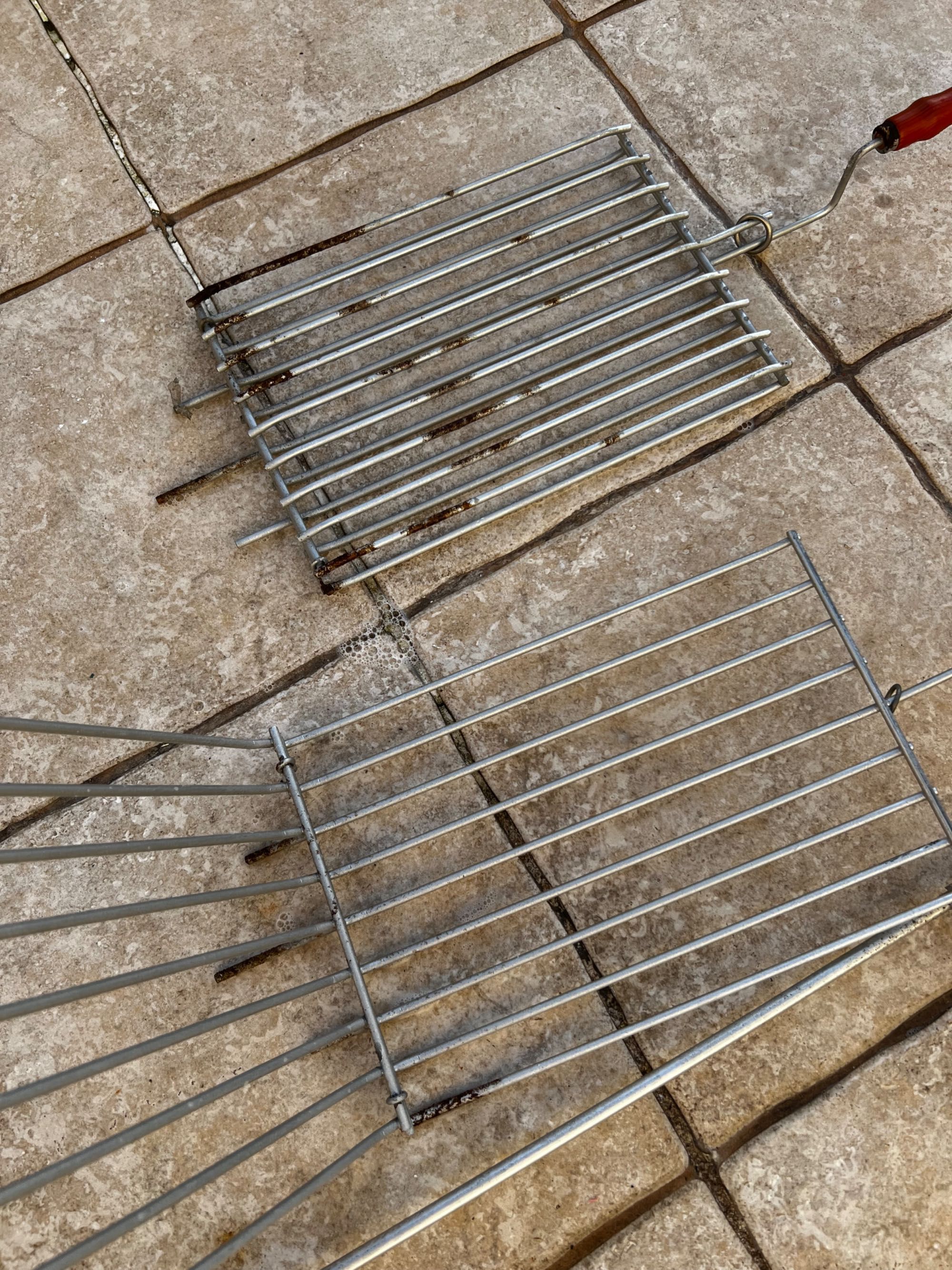 Conjunto de Grelhas para Churrasco Esmaltadas