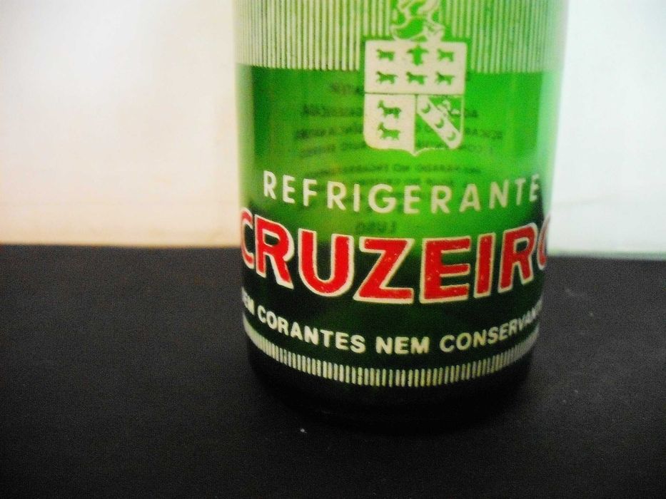 Garrafa antiga dos Refrigerantes Cruzeiro - Pirogravada