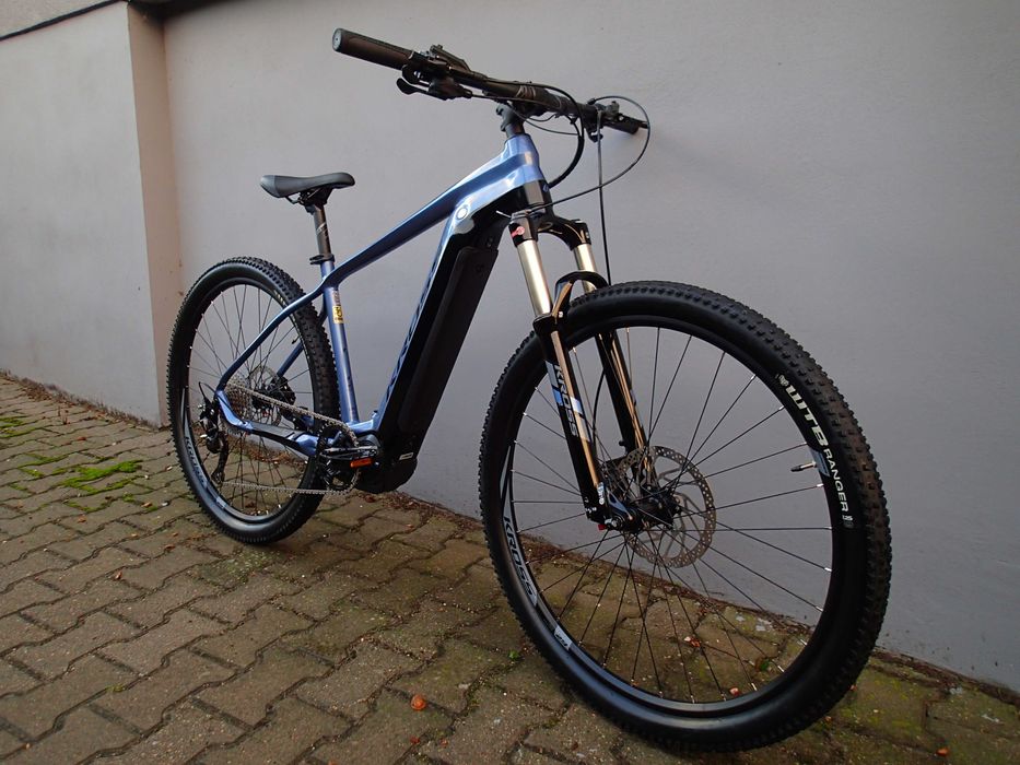 Rower MTB elektryczny e-bike KROSS LEVEL BOOST rozmiar M - powystawowy