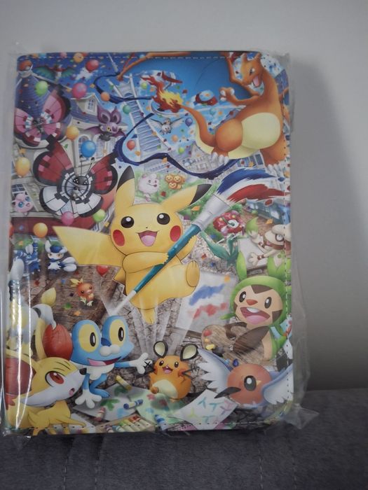 Skórzany album na 400 kart plus karty