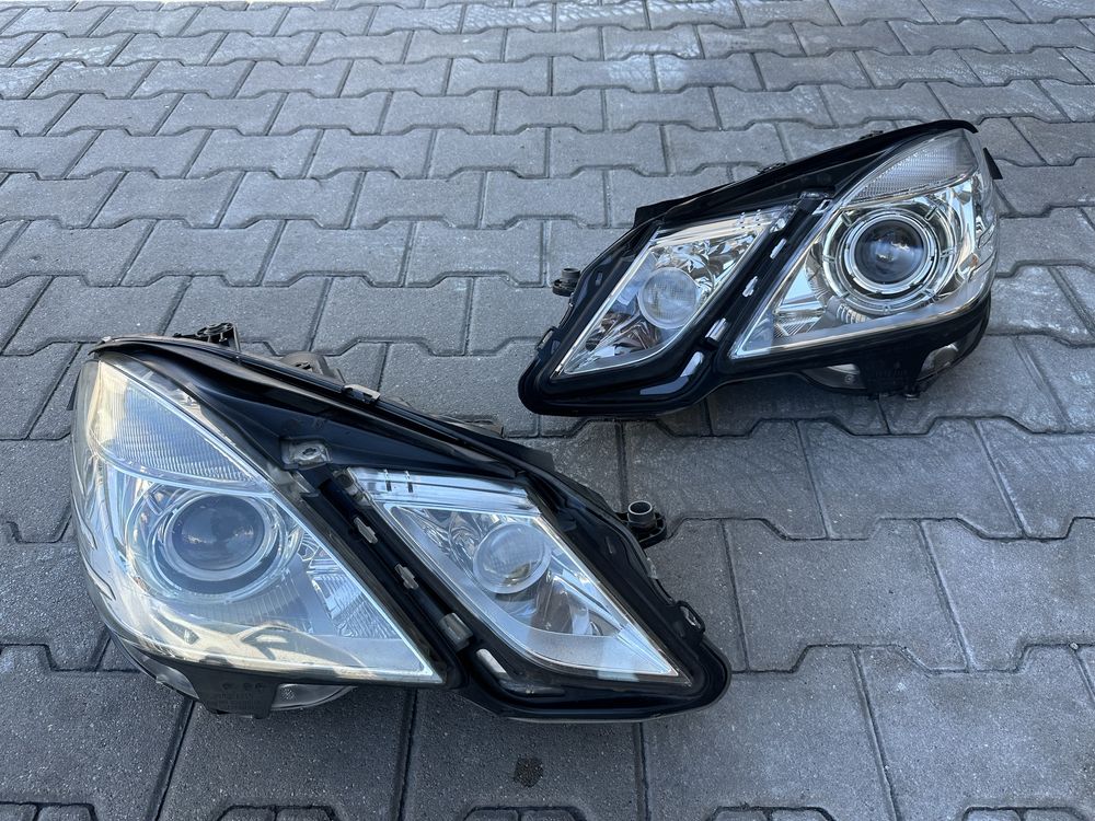 Lampa Reflektor Lewa Prawa Bi-Xenon Mercedes E-Klasa W212