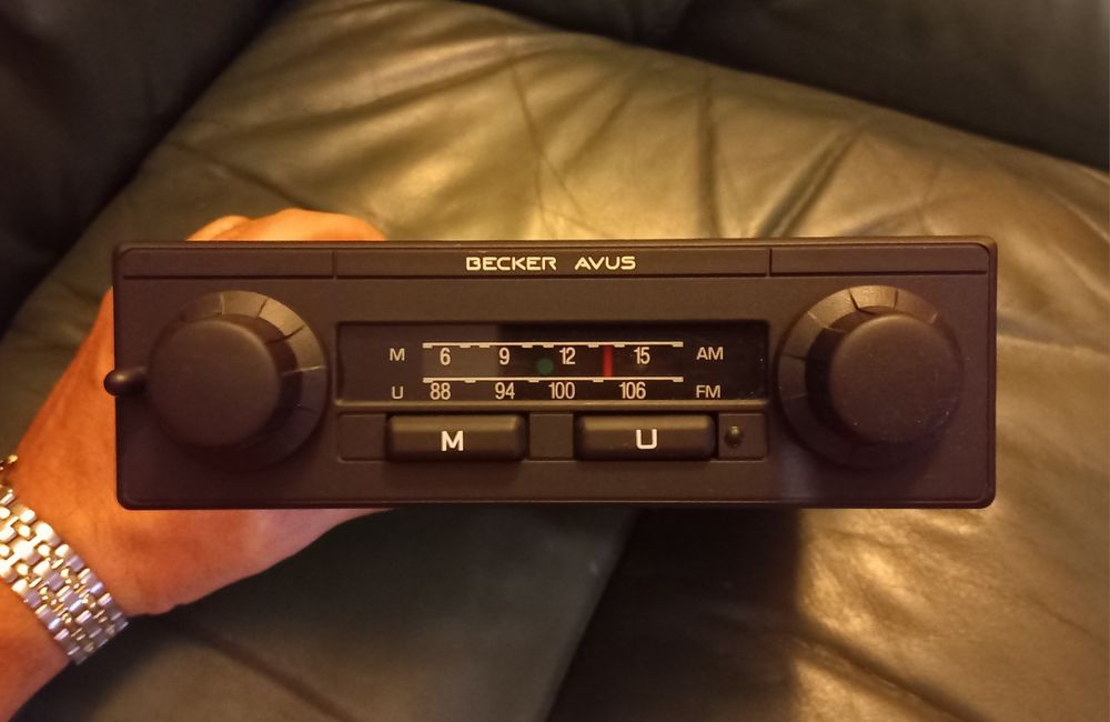 Radio Becker Avus Kurier 803 Mercedes-Benz 190E 2.3 W201 Vintage