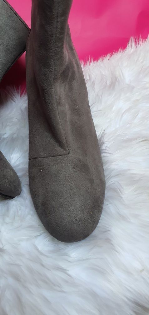 Nowe botki buty Dorothy Perkins rozmiar 41 8 szare
