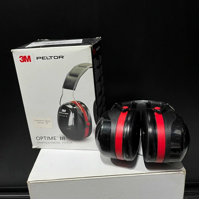 Słuchawki przeciwhałasowe 3M Peltor Optime III | Jak Nowe |  H540A |