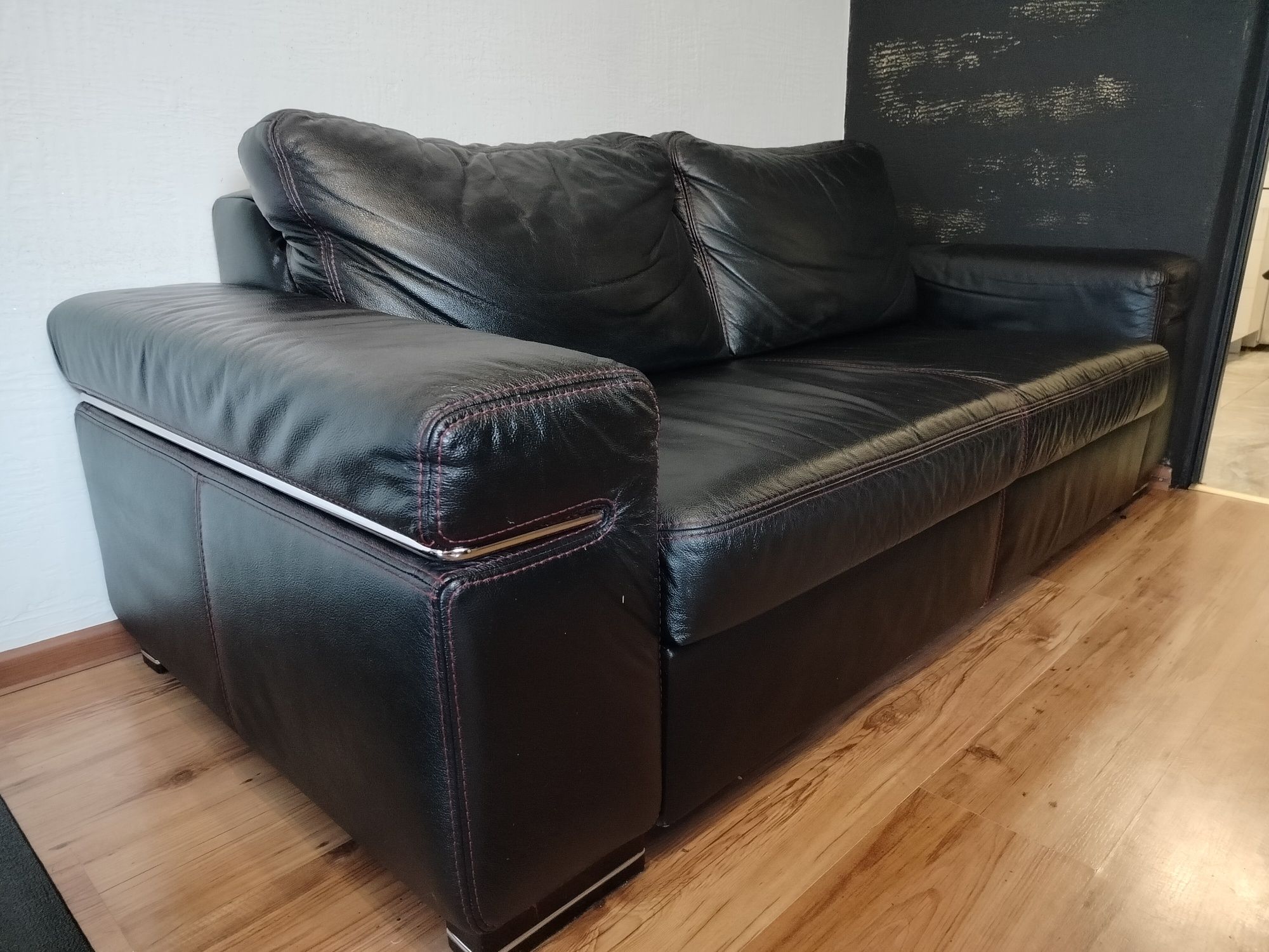 Skórzane Meble Bydgoskie Etap Sofa Sofa z funkcją spania i Fotel Loft