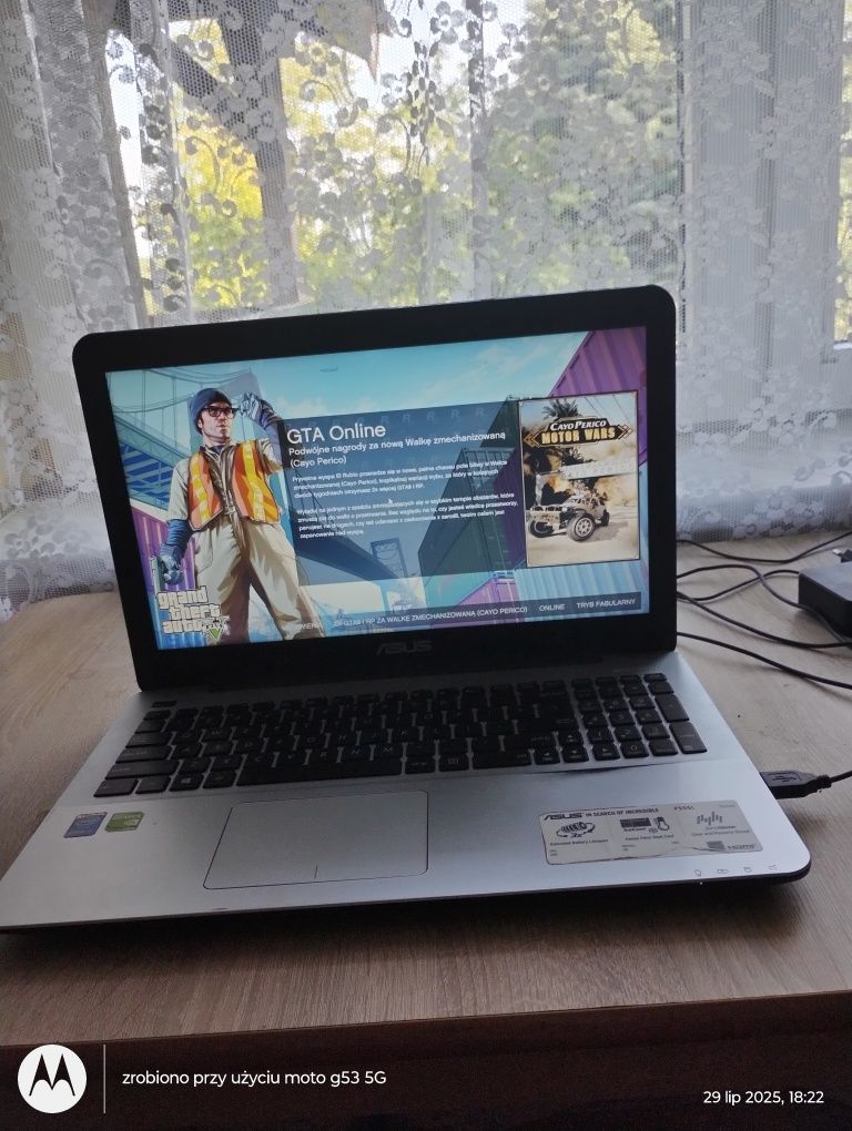 Laptop asus f555l x55lb