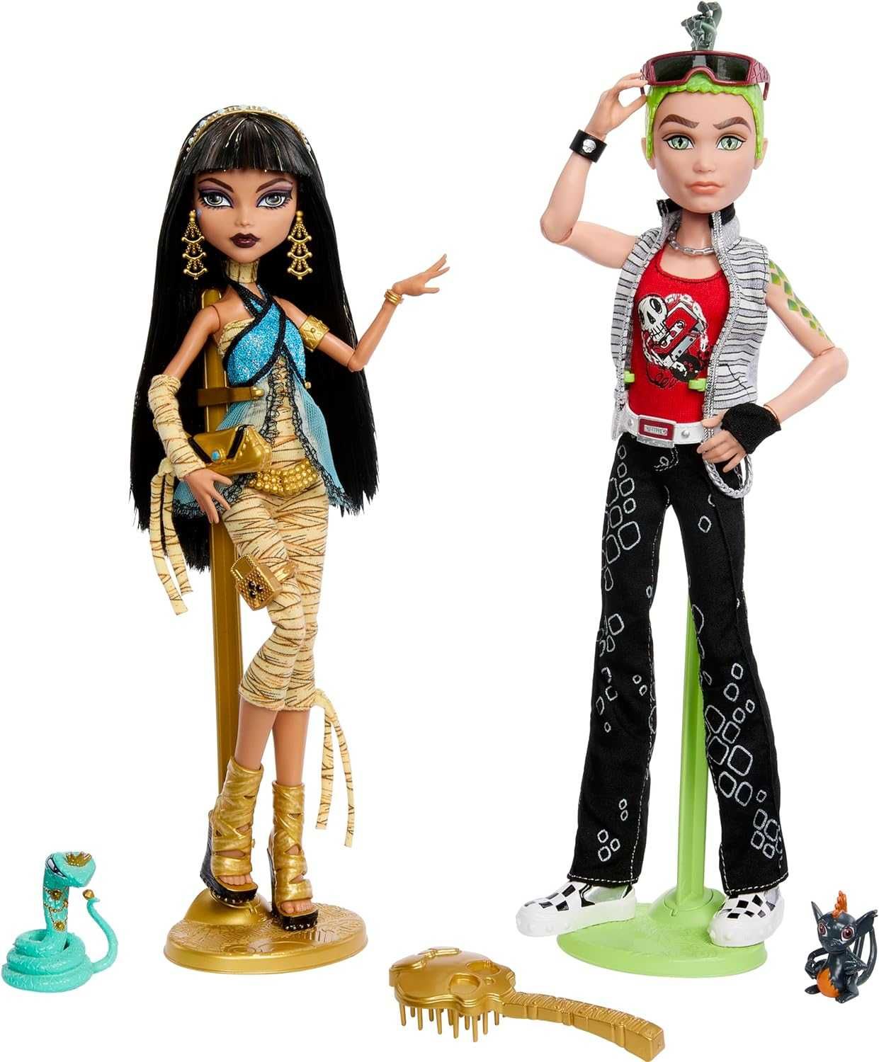 Monster High Cleo De Nile and Deuce Gorgon Booriginal