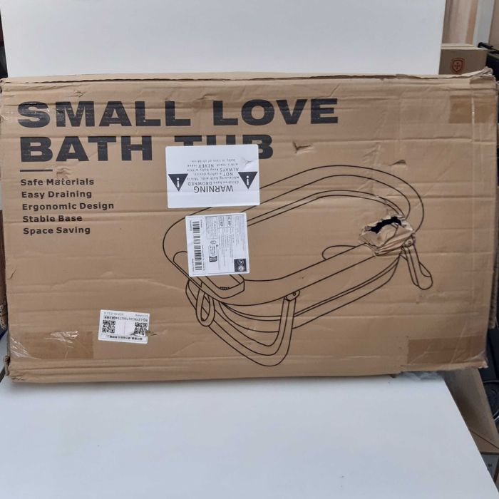 Banheira Bebé Dobrável c/ Redutor Almofada Nova na Caixa