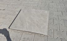 NOWOŚĆ Płytki/Płyty Tarasowo Chodnikowe Iron Grau 60x60x2 cm G.2