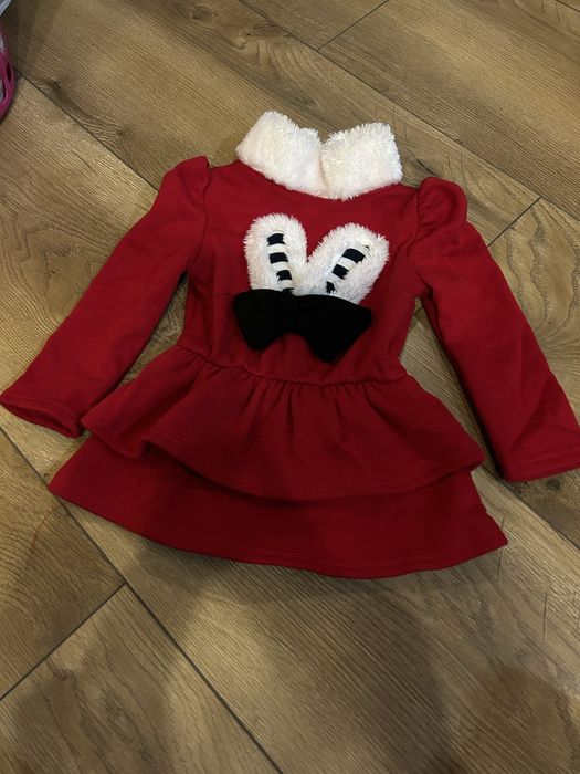 Bluzka bluza 98 104 święta Boże Narodzenie  Mikołaj Mikołajka