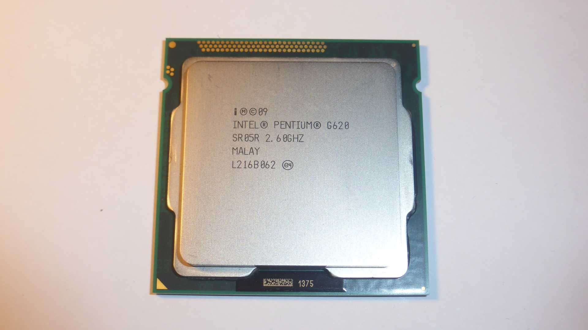 Celeron G1620, Pentium G620 (socket 1155)