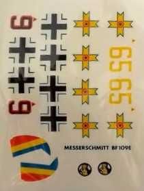 Kit, Modelismo, Messerschmitt Me-109 E, Matchbox, escala 1:72