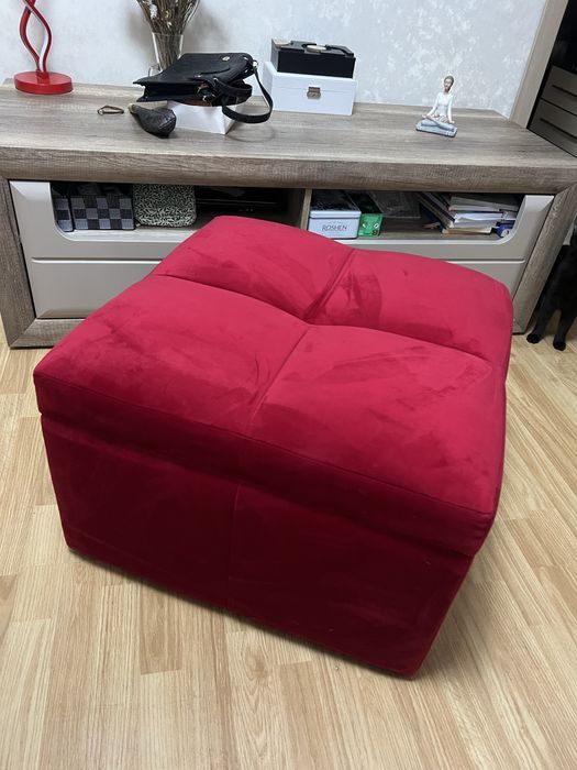 Пуф «Бомбей» ідеал,великий,велюр,пуфик