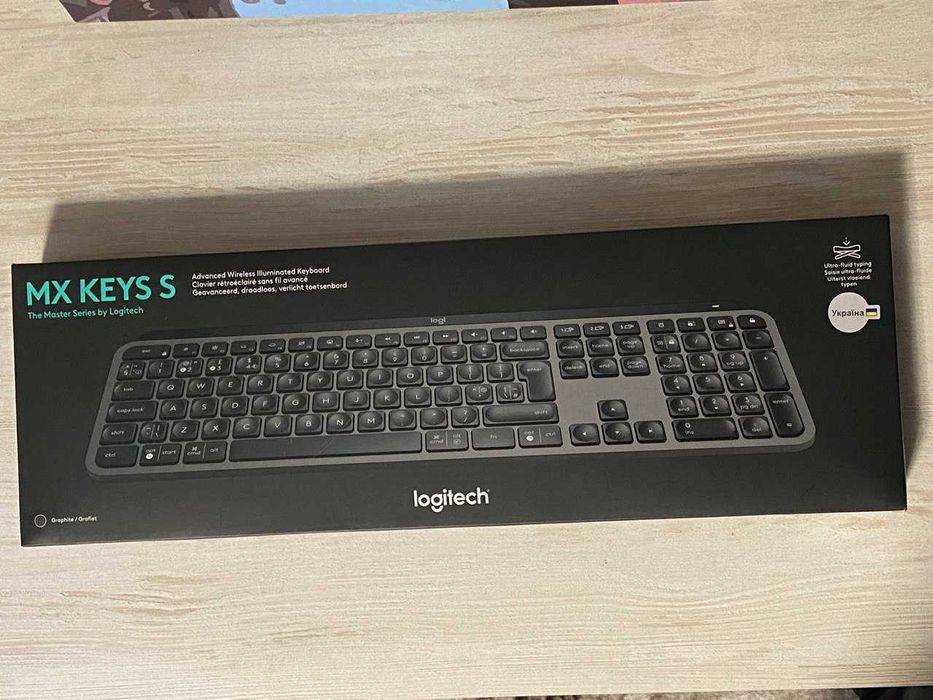 Клавіатура Logitech MX Keys S (graphite)