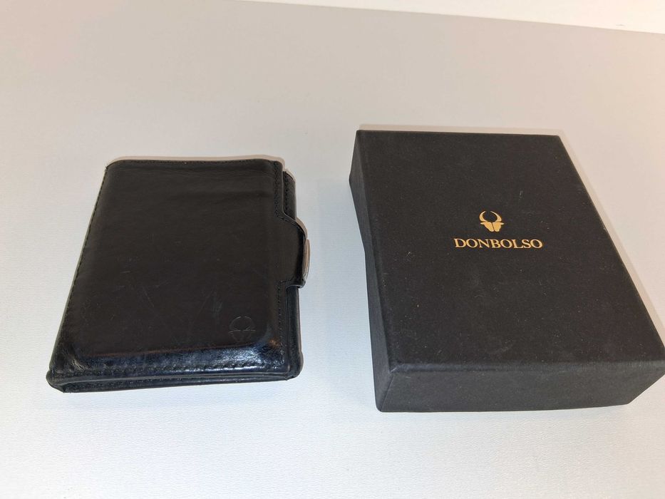 Y028 DONBOLSO Portfel NextGen Next Gen Skórzany Vintage Black