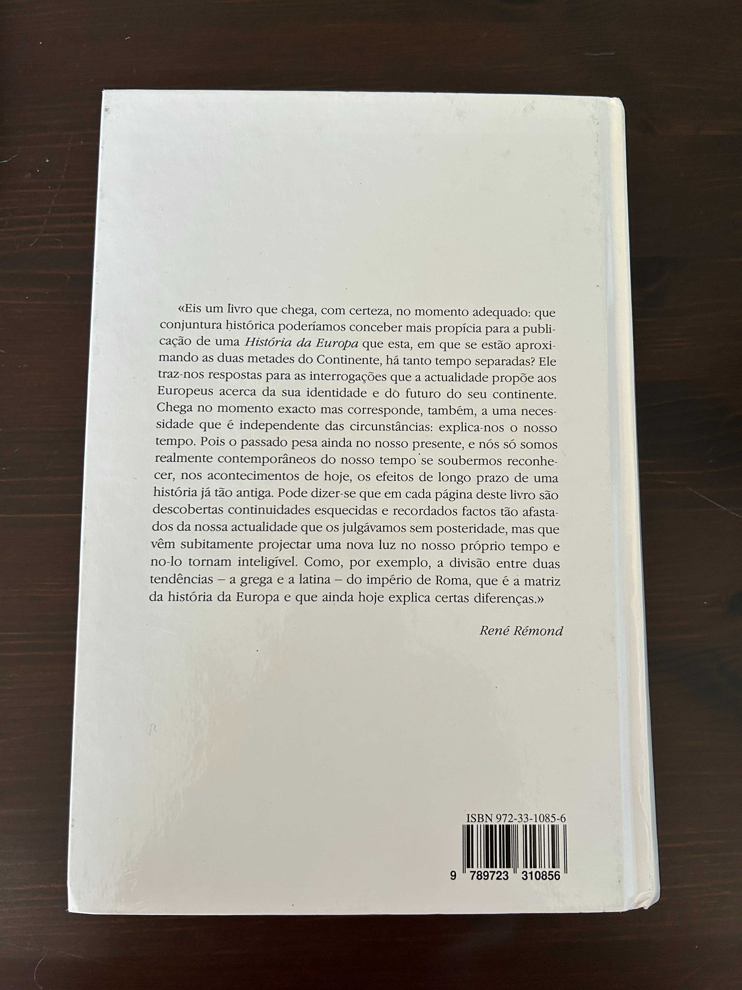 Livro História da Europa
