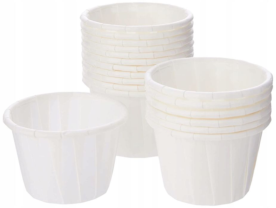 250x Ekologiczne Miseczki Pojemniki Na Sos Dip