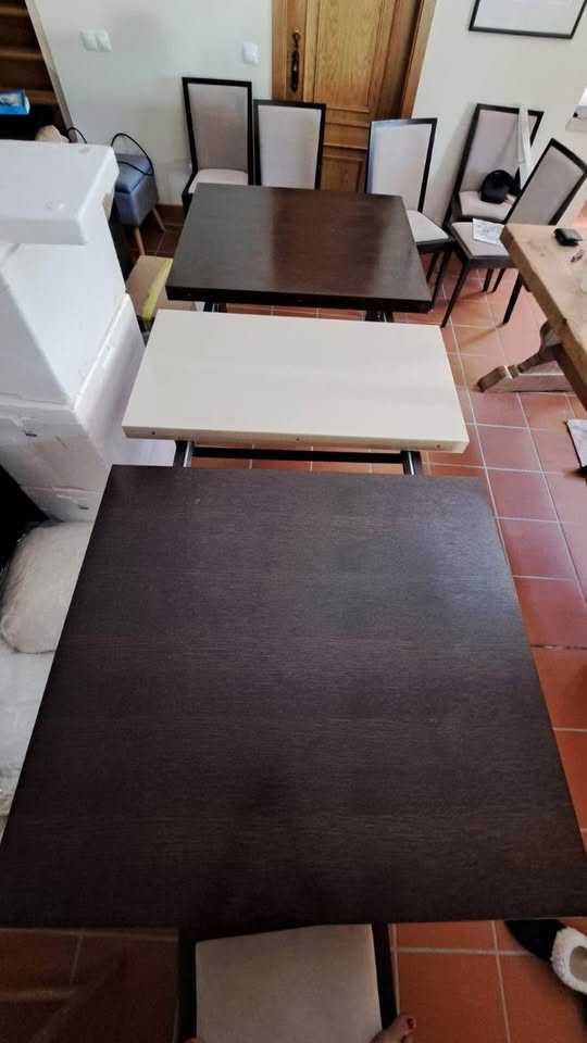Mesas, cadeiras,armarios