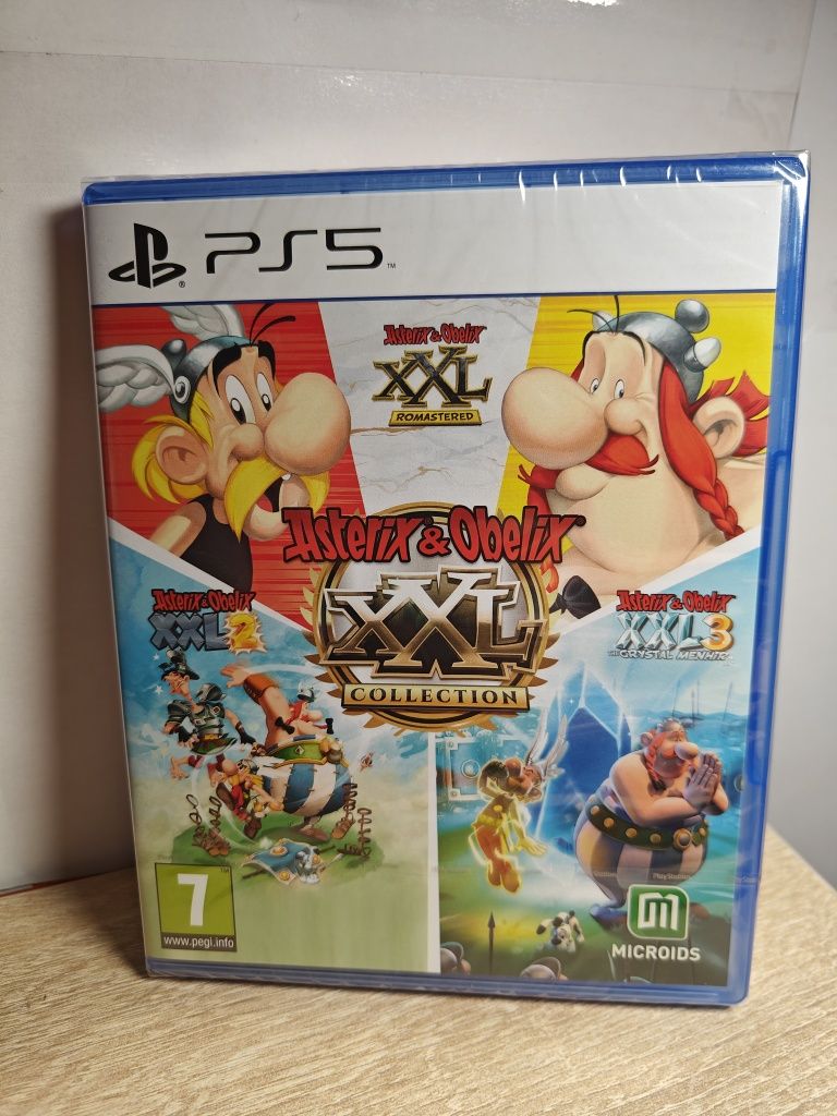 PS5 Asterix Obelix XXL Collection 3 gry w 1 NOWA