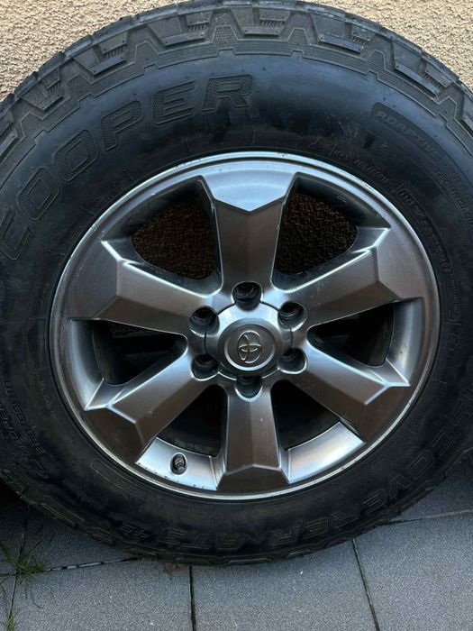 5 szt Felgi 18” 6x139,7 7,5j ET25 Toyota Lexus 4runner Hilux FJ