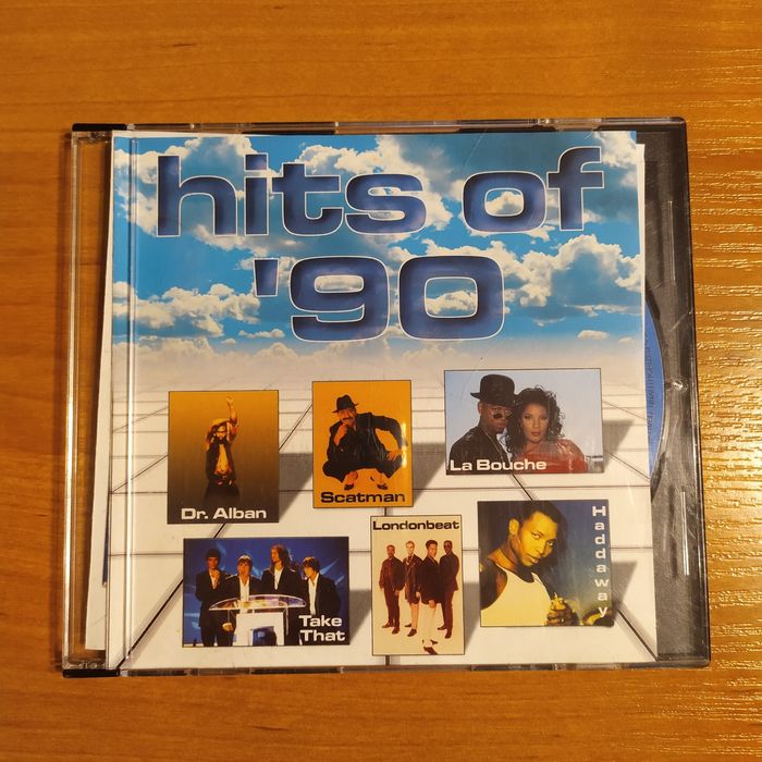 Płyta CD z muzyką lata 90 -te