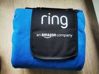 Koc niebieski polarowy Ring Amazon 175 x 140 cm NOWY