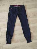 Spodnie jeansowe ciemne Tally Weijl XS/34 S/36 jeans dżins dżinsowe