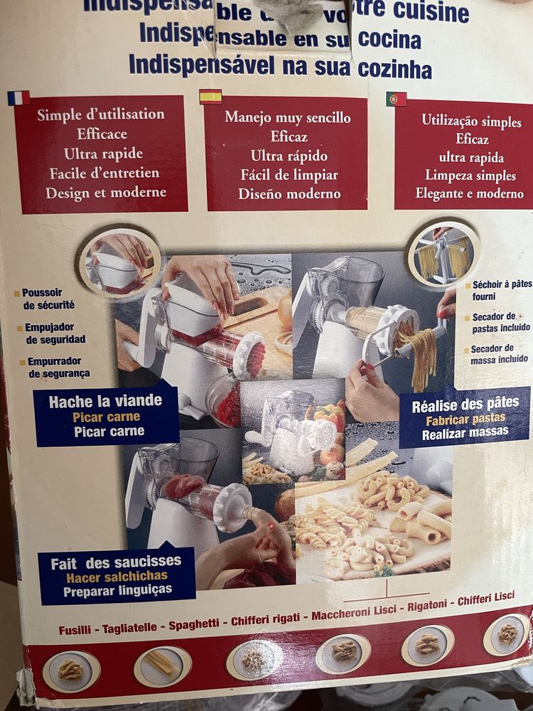 Grinder/Moinho de carne e legumes multi funcõea-manual