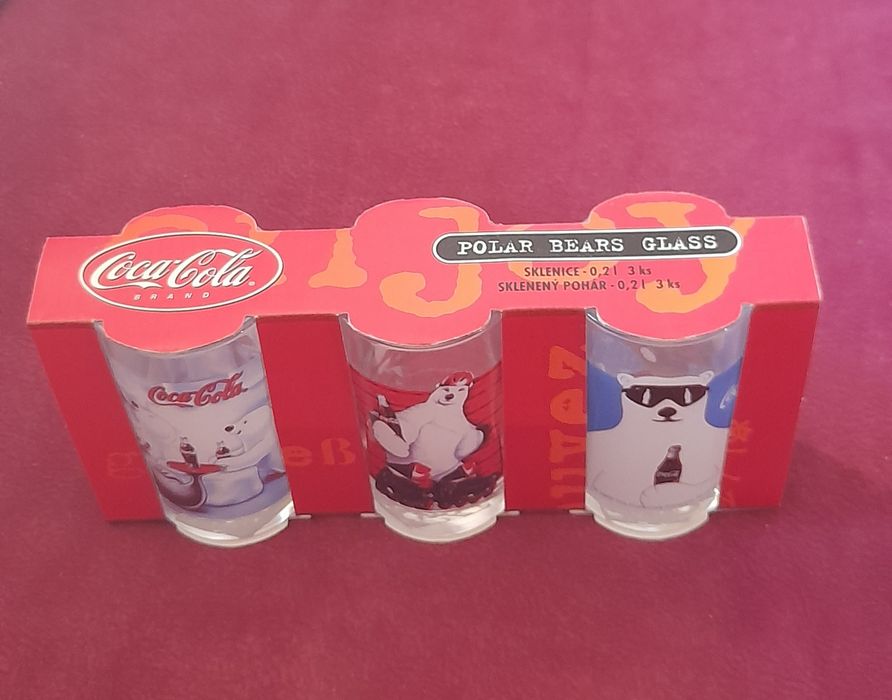 Szklanki coca cola 0.2l