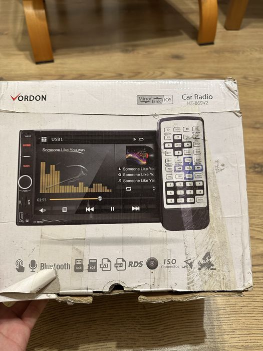 Radio 2din + kamera cofania Vordon HT-869V2 GPS Bluetooth USB