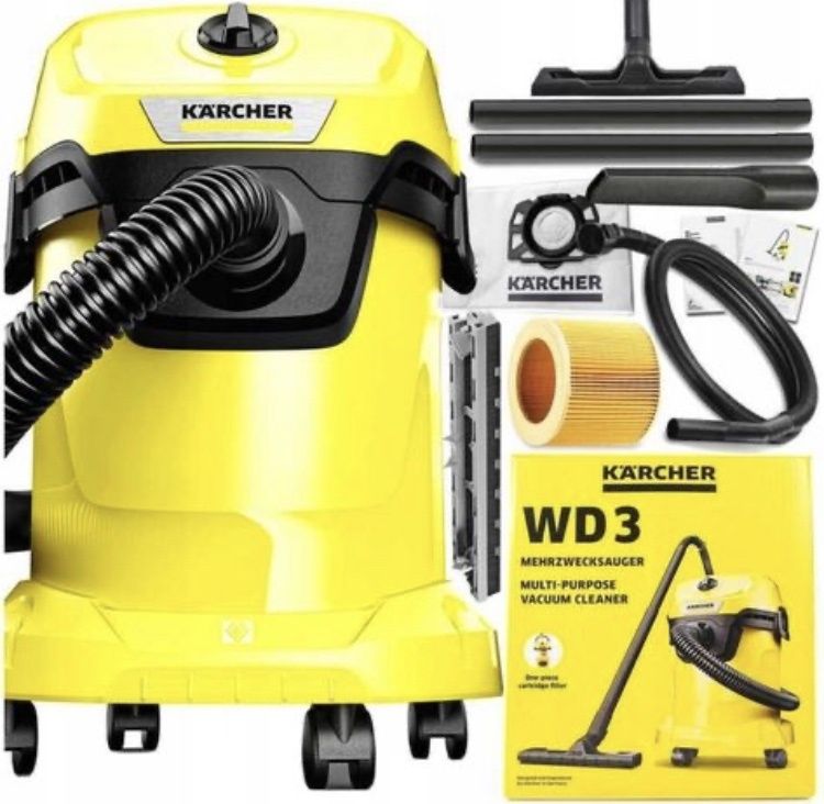 Професійний пилосос Karcher WD3 V-17/4/20