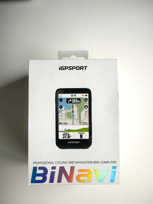 Nawigacja rowerowa IGPSPORT BiNavi + Uchwyt K-EDGE