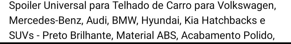 Bumper traseiro novo