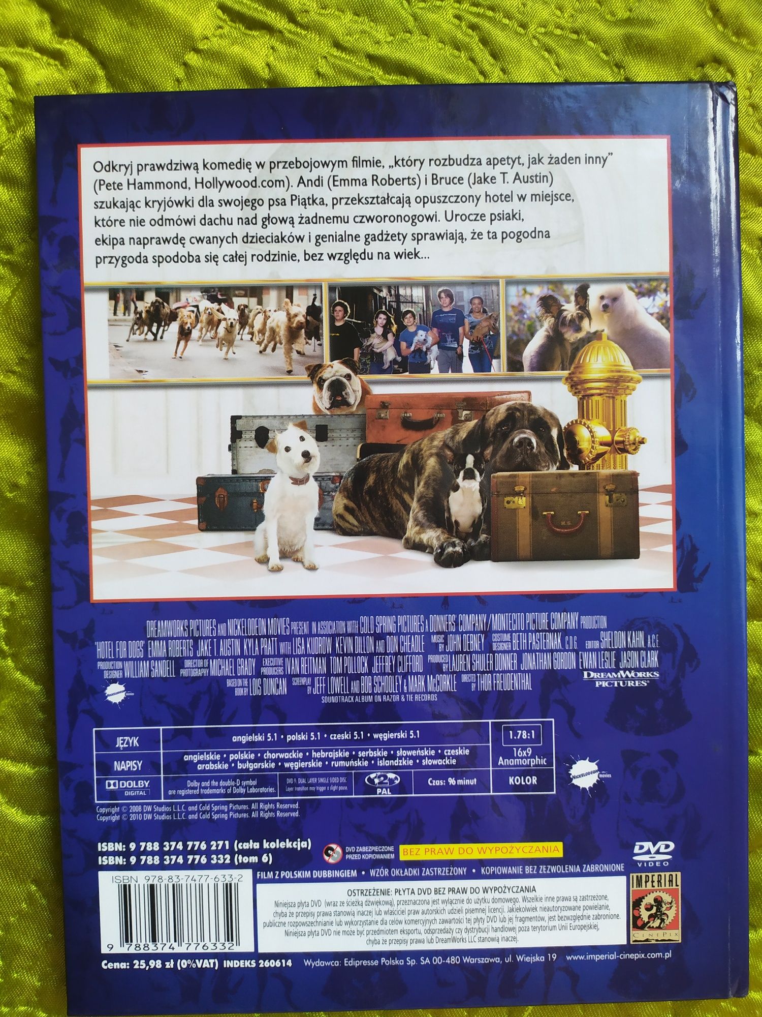 Film DVD hotel dla psów