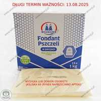 Świeże Ciasto dla Pszczół Fondant Pszczeli Porcjowane 15 x1kg DIAMANT