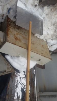 Лопата снігоприбиральна дюралева 2мм
