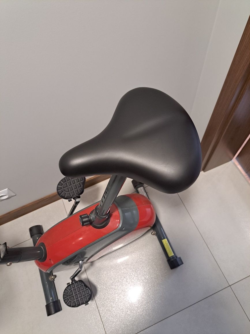 Rower magnetyczny Sapphire Falcon grafitowo-czerwony