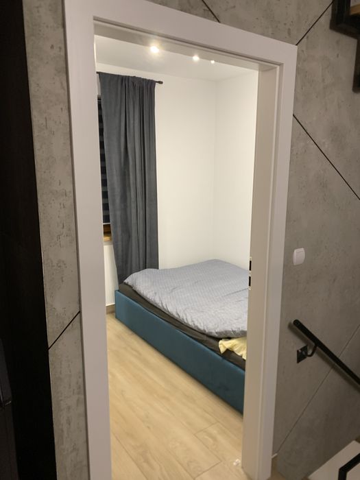 Domek całoroczny nad jeziorem z balią.