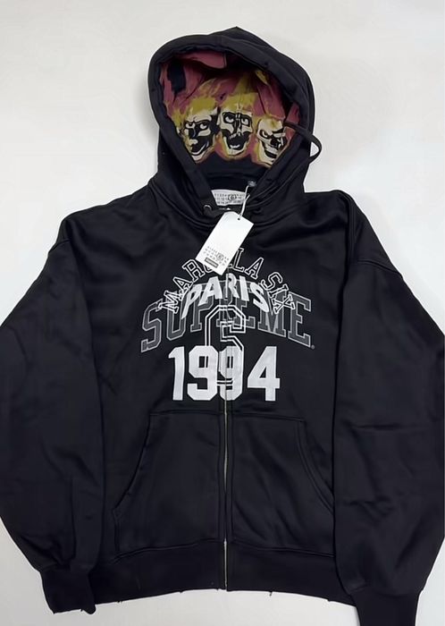 зип худи Maison Margiela X supreme zip up rick owens raf simons