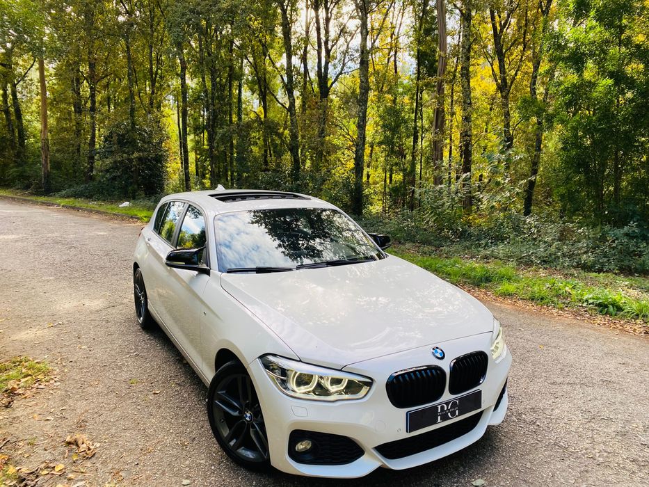 BMW 120d pack M/ Teto Abrir/ Estofos Pele/ Garantia / Financiamento