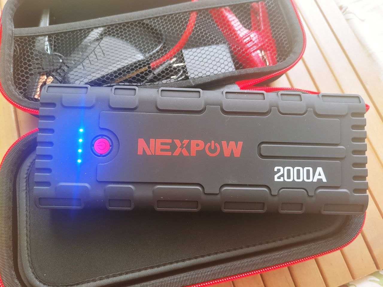 Бустер Nexpow G17 2000A пусковое устройство и павербанк