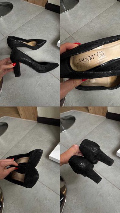 Стильные кожаные лодочки туфли босоножки размер 40 босоножки италия