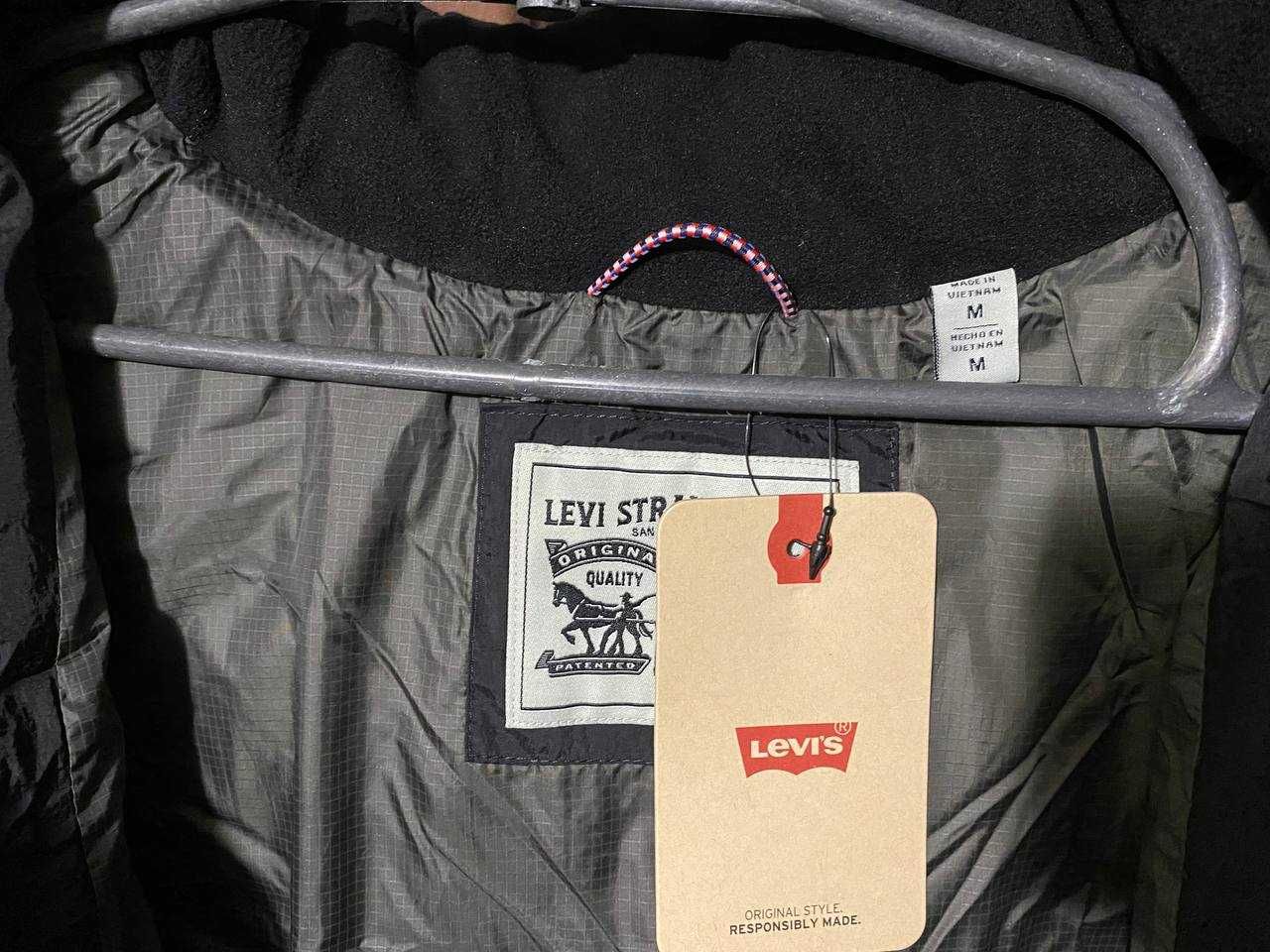 Чоловіча куртка Levi's NYLON HOODED PUFFER JACKET, Оригінал.