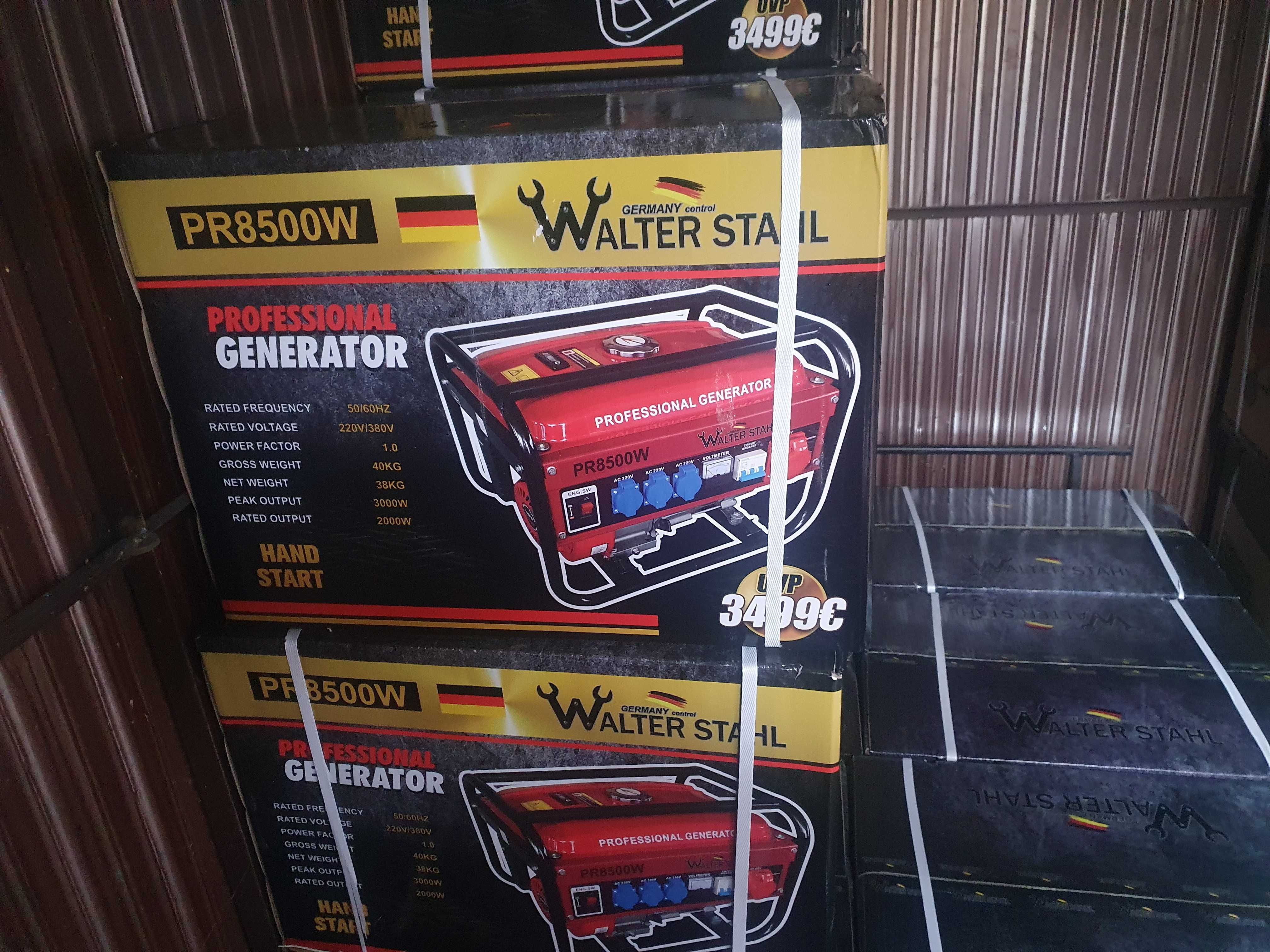 Agregat prądotwórczy Walter Stahl PR8500W